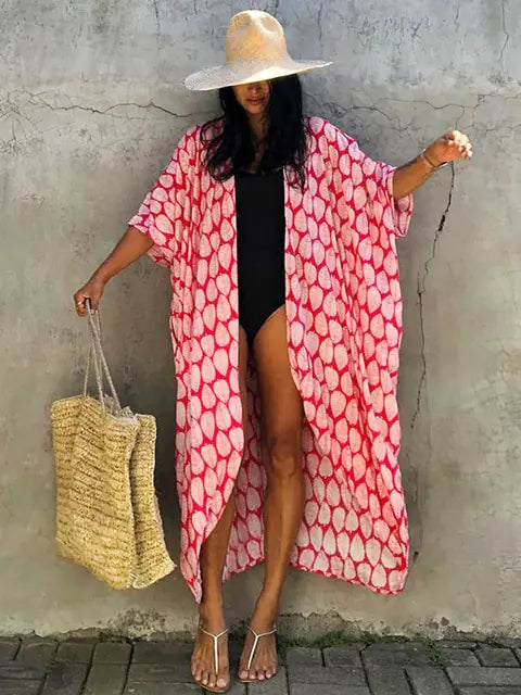 Coastal Caftan Cover Up - Visage Vogue