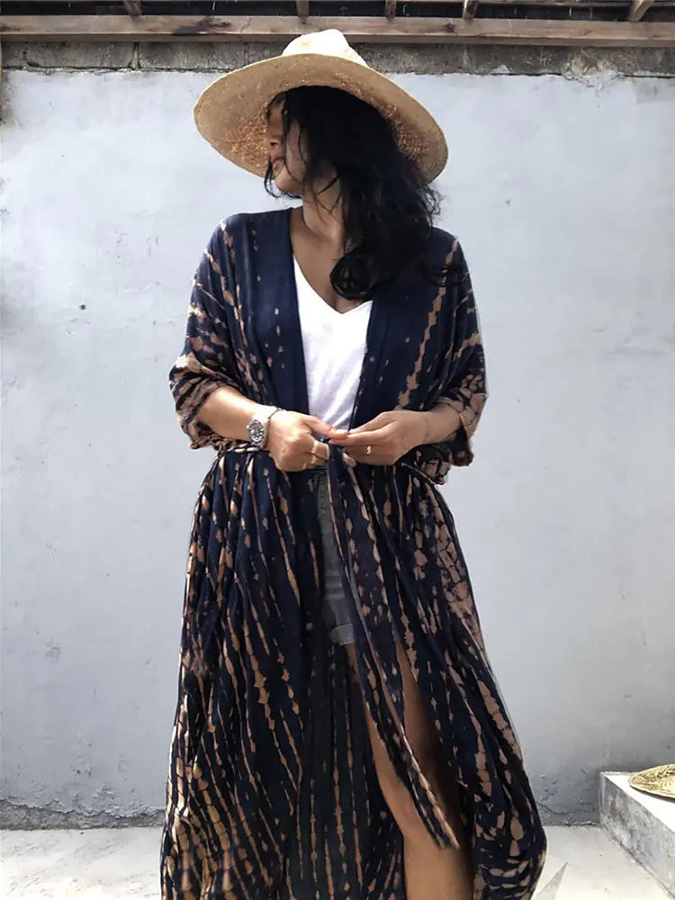 Coastal Caftan Cover Up - Visage Vogue