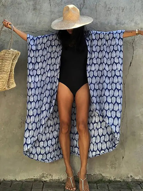 Coastal Caftan Cover Up - Visage Vogue