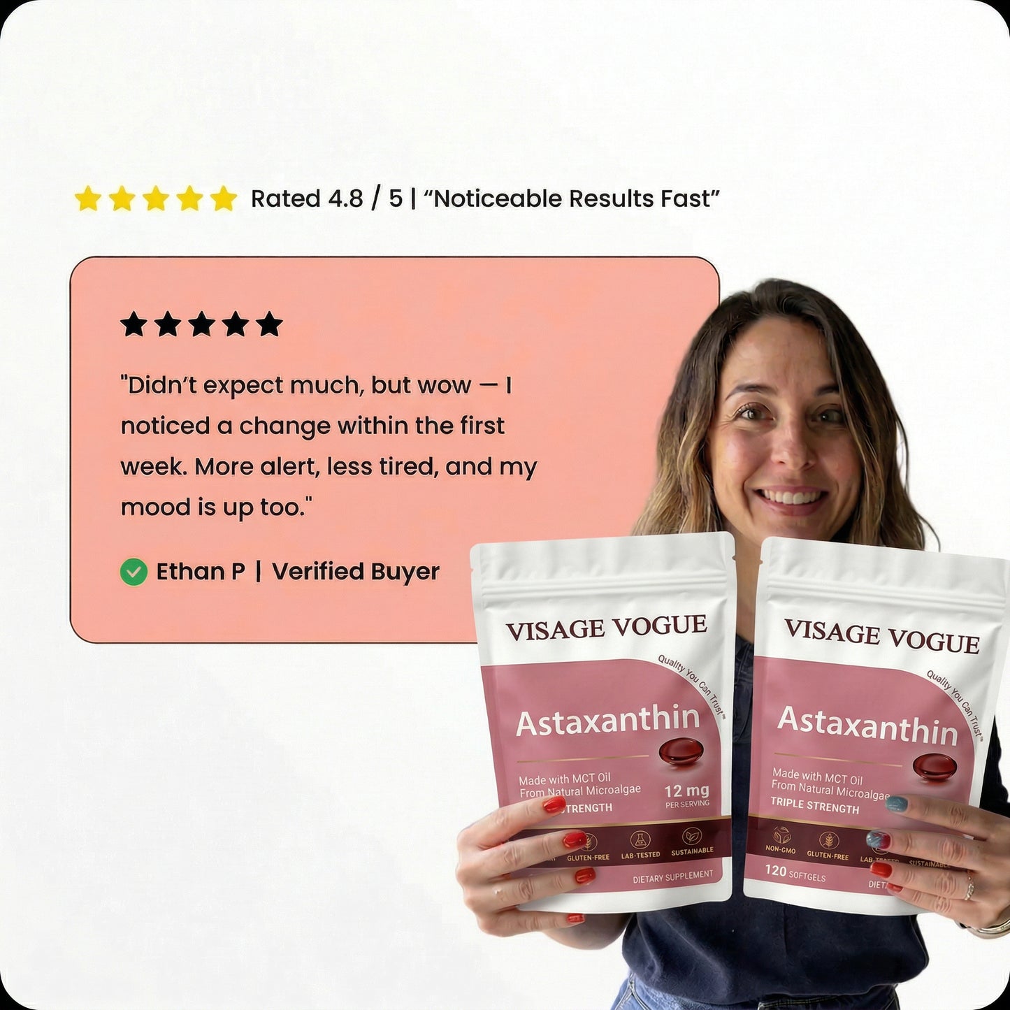 Visage Astaxanthin For Tanning - Visage Vogue