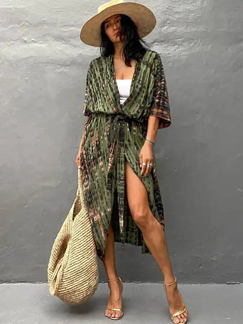 Coastal Caftan Cover Up - Visage Vogue