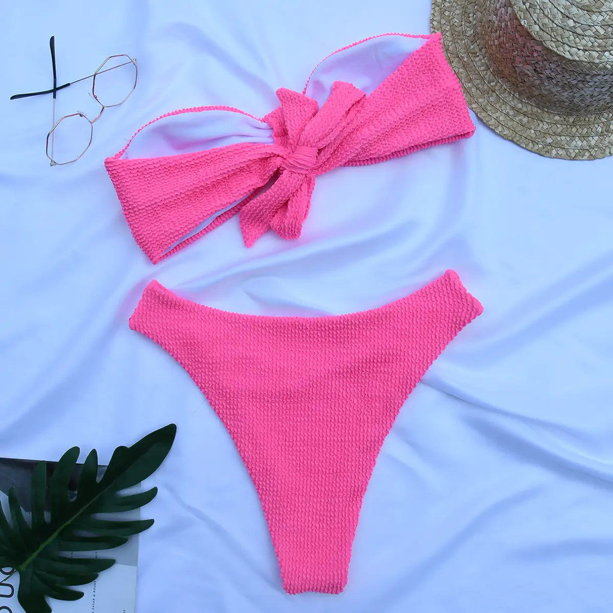 BANDEAU BIKINI SET - Visage Vogue