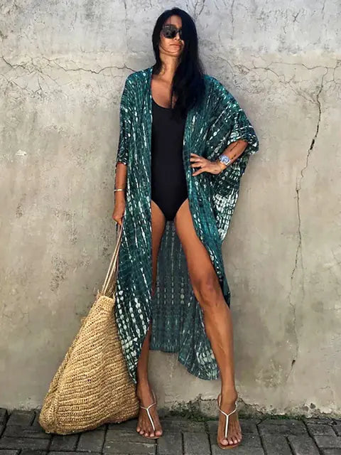 Coastal Caftan Cover Up - Visage Vogue