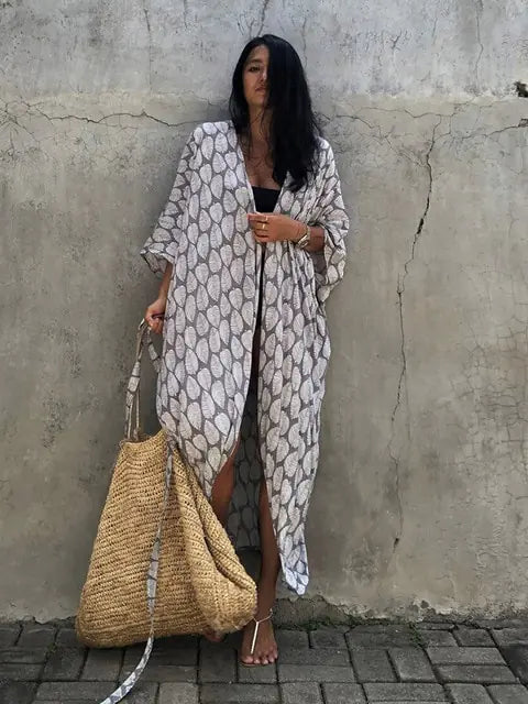 Coastal Caftan Cover Up - Visage Vogue