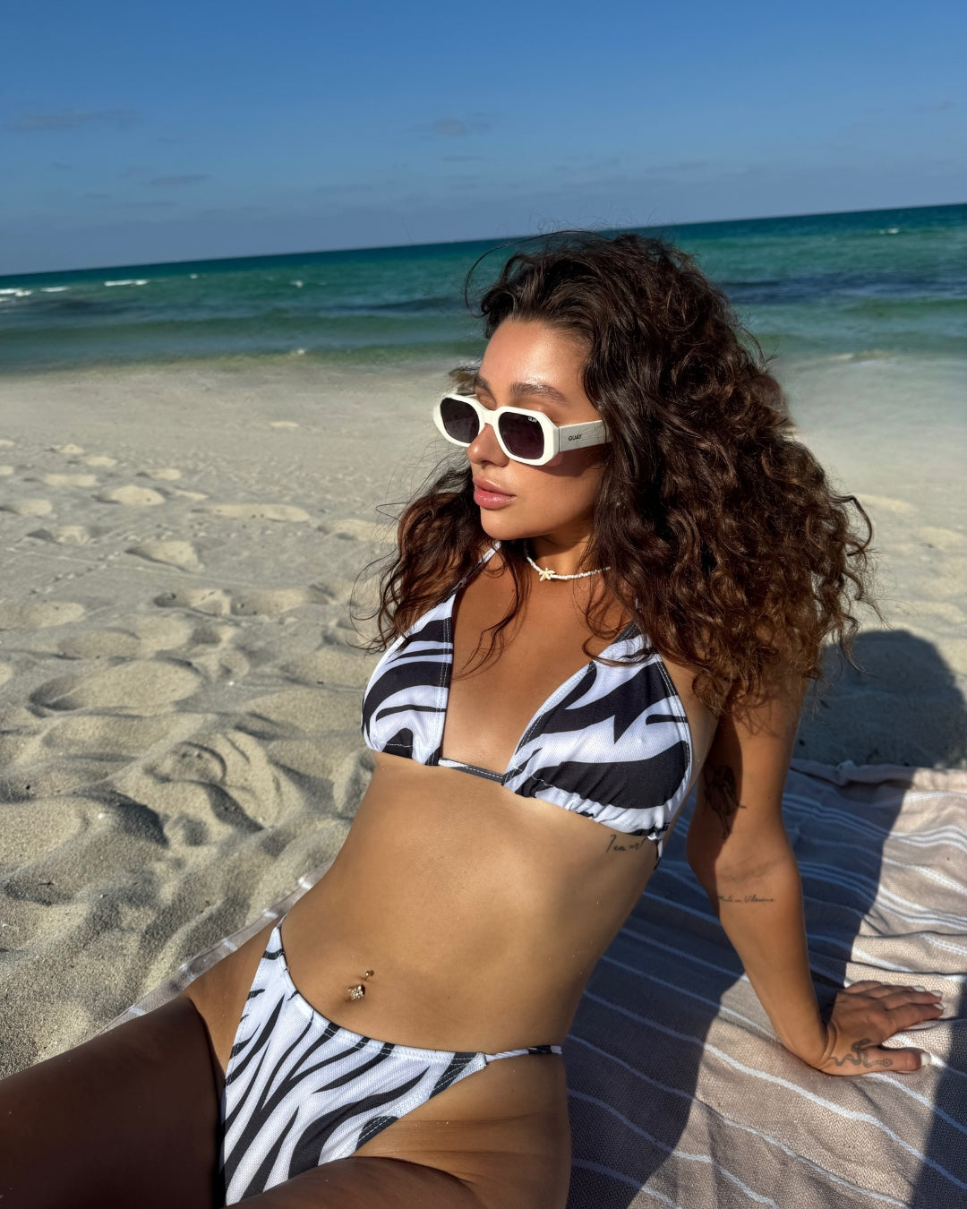 Tulum Tan-Through Bikini - Visage Vogue